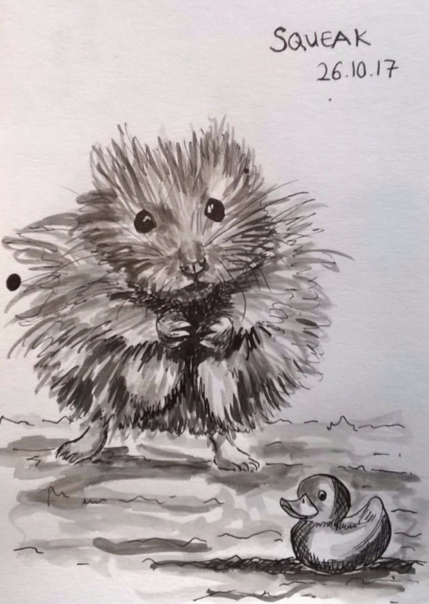 261017 Squeak inktober