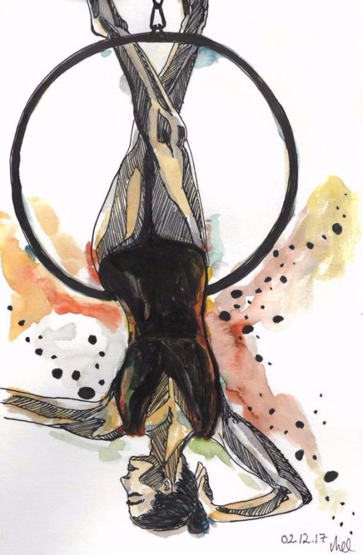 1711 Back balance hoop