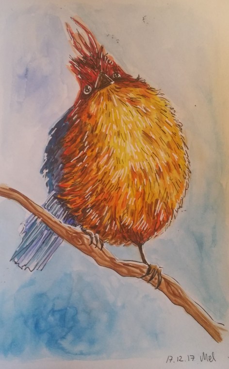 1712 Bird water color