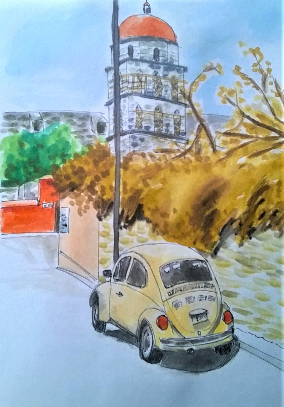 1804 Malinalco beetle 2 by Mel Franz