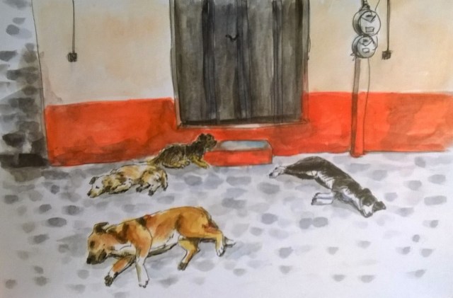 1804 Malinalco Siesta by MelFranz