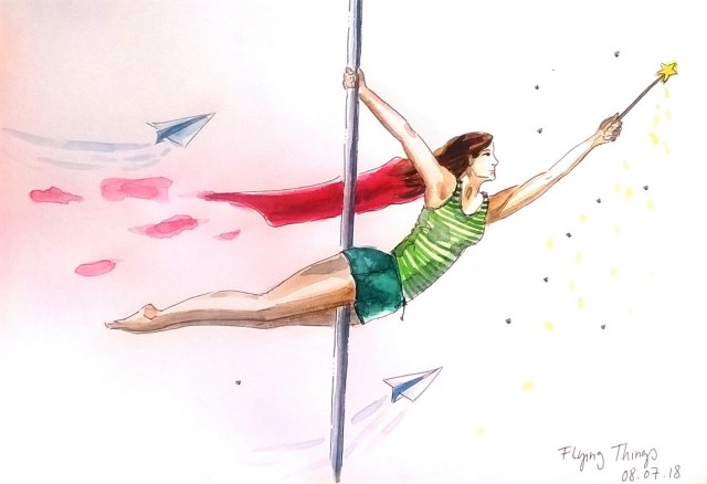 180708 Flying Things_Worldwatercolormonth _ Melanie Franz