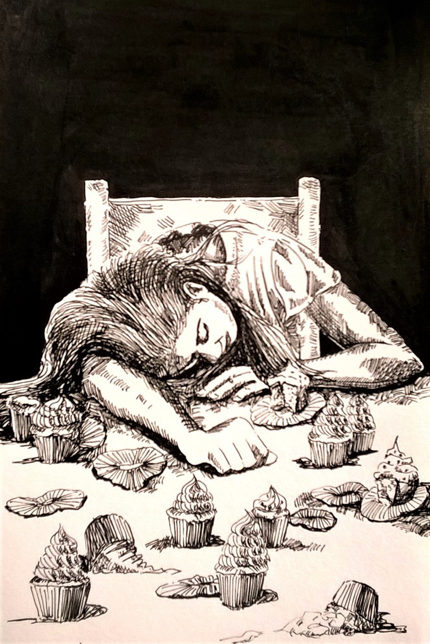 181007 Exhausted_Inktober _ Melanie Franz