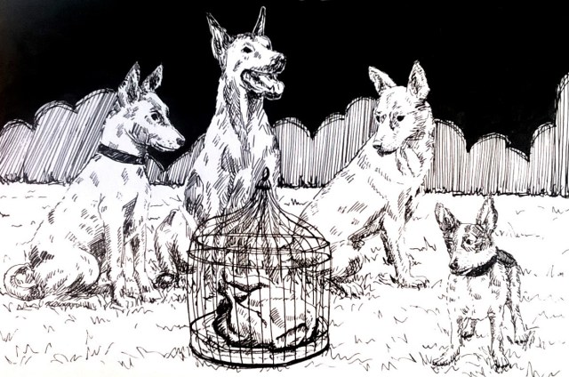 181013 guarded _Melanie Franz_Inktober