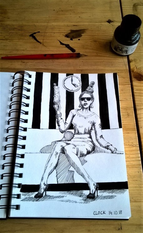 181014 Clock 2_inktober_Melanie Franz