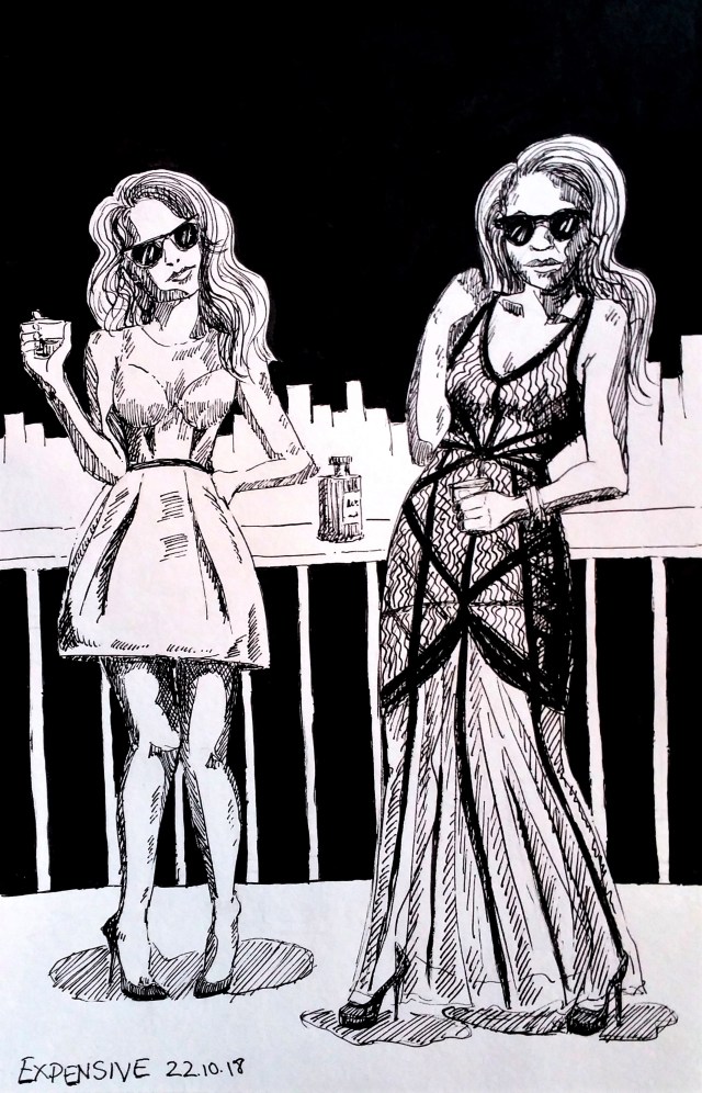 181022 Expensive _Melanie Franz_ Inktober