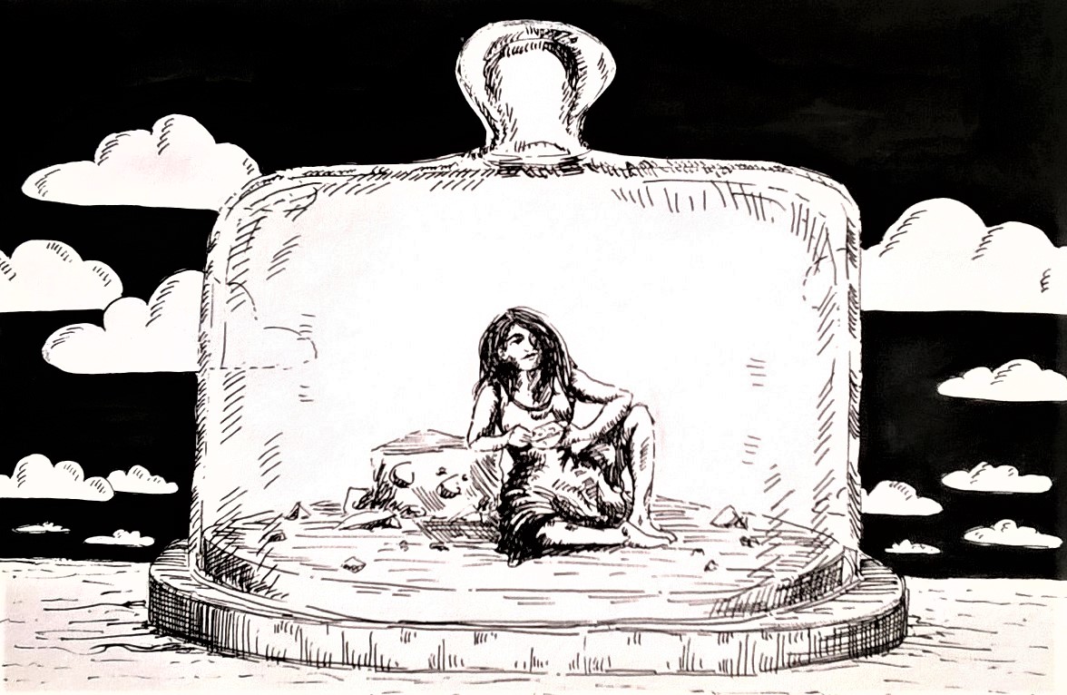 181031 Cheese slice_Melanie Franz_ Inktober