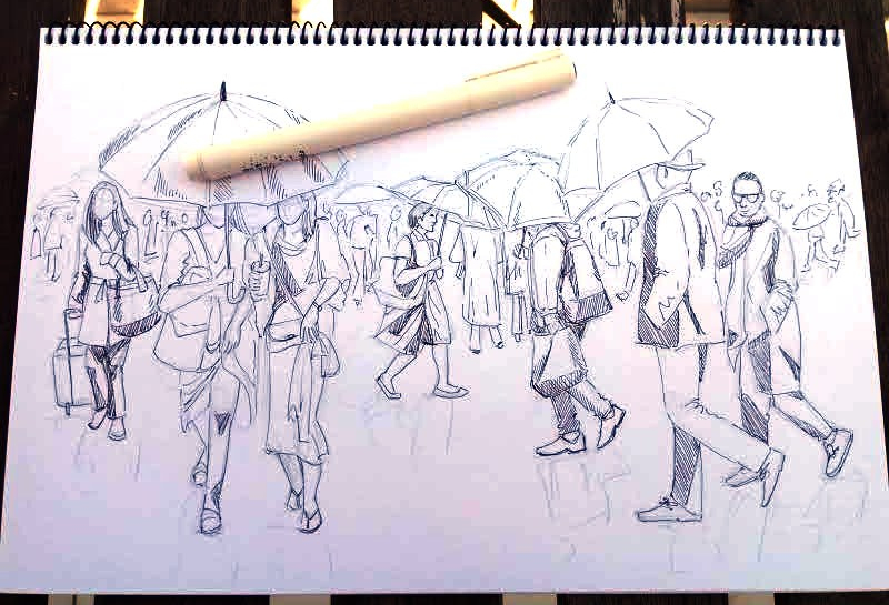 190411 OneWeek100people Sketch_Melanie Franz