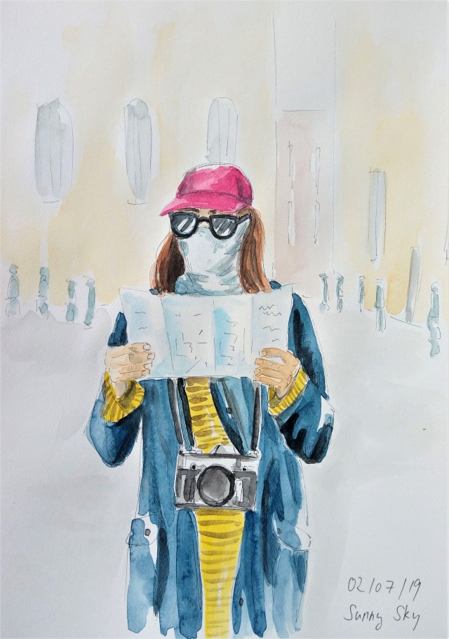 190702 Sunny Sky_WorldWatercolorMonth_Melanie Franz