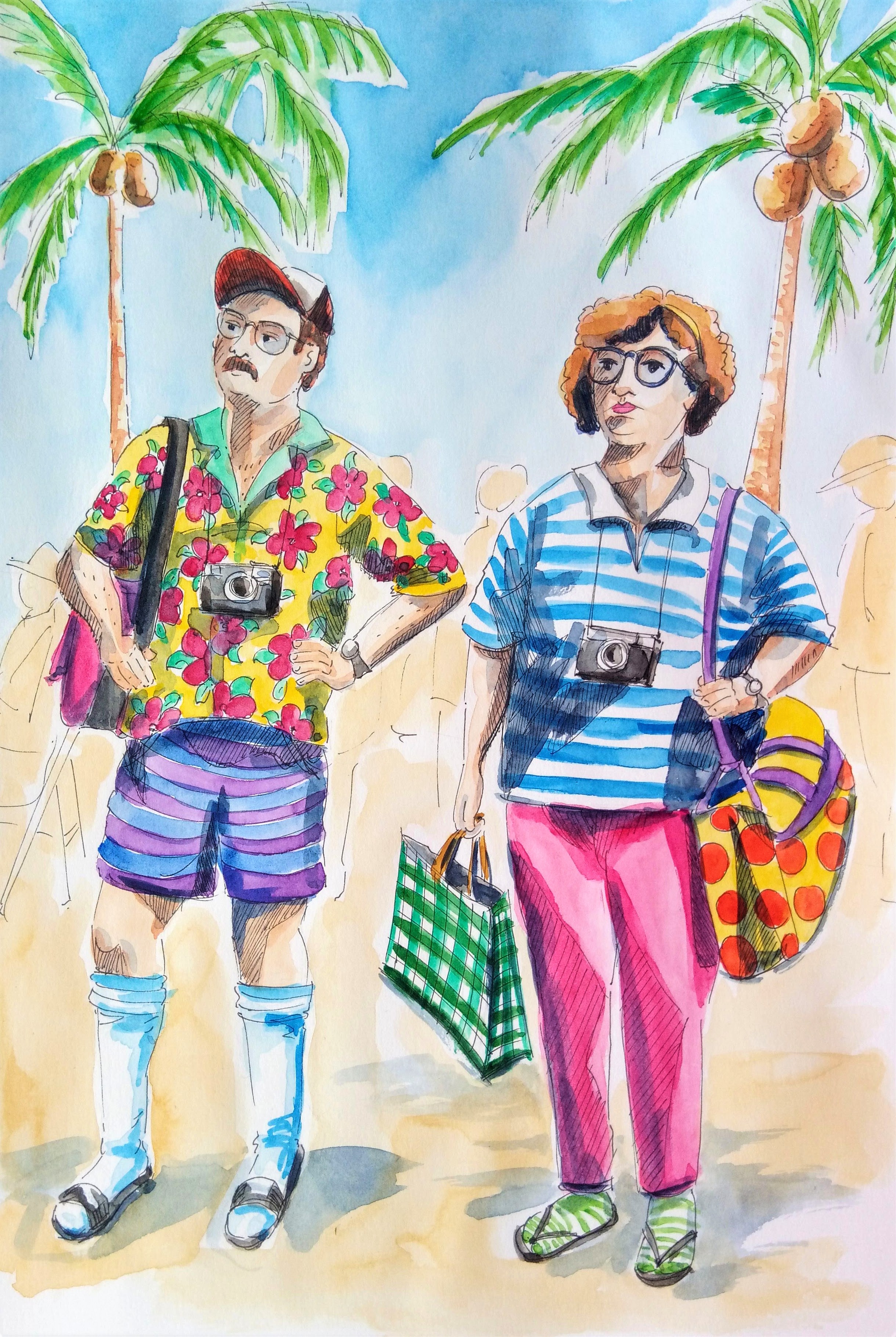 190721 Patterns_WorldWatercolorMonth_Melanie Franz