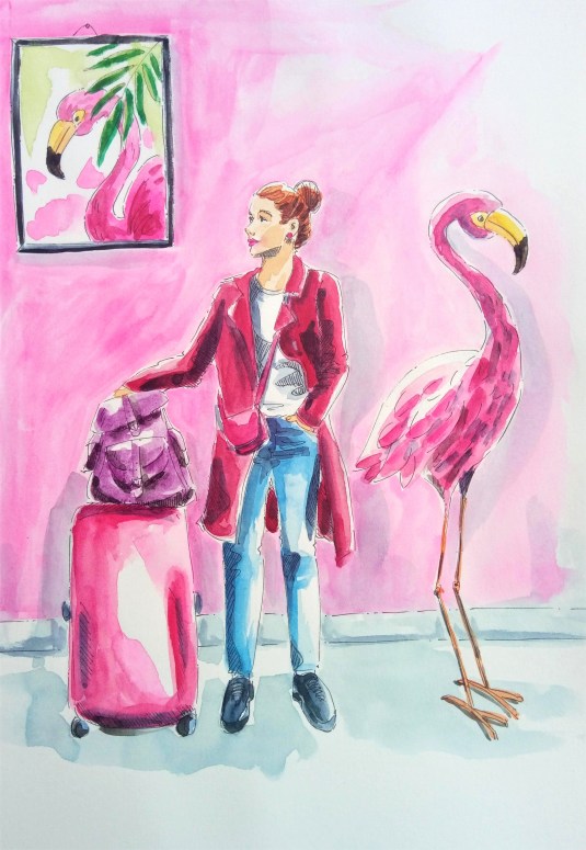 190725 Shades of Pink_WorldWatercolorMonth_Melanie Franz