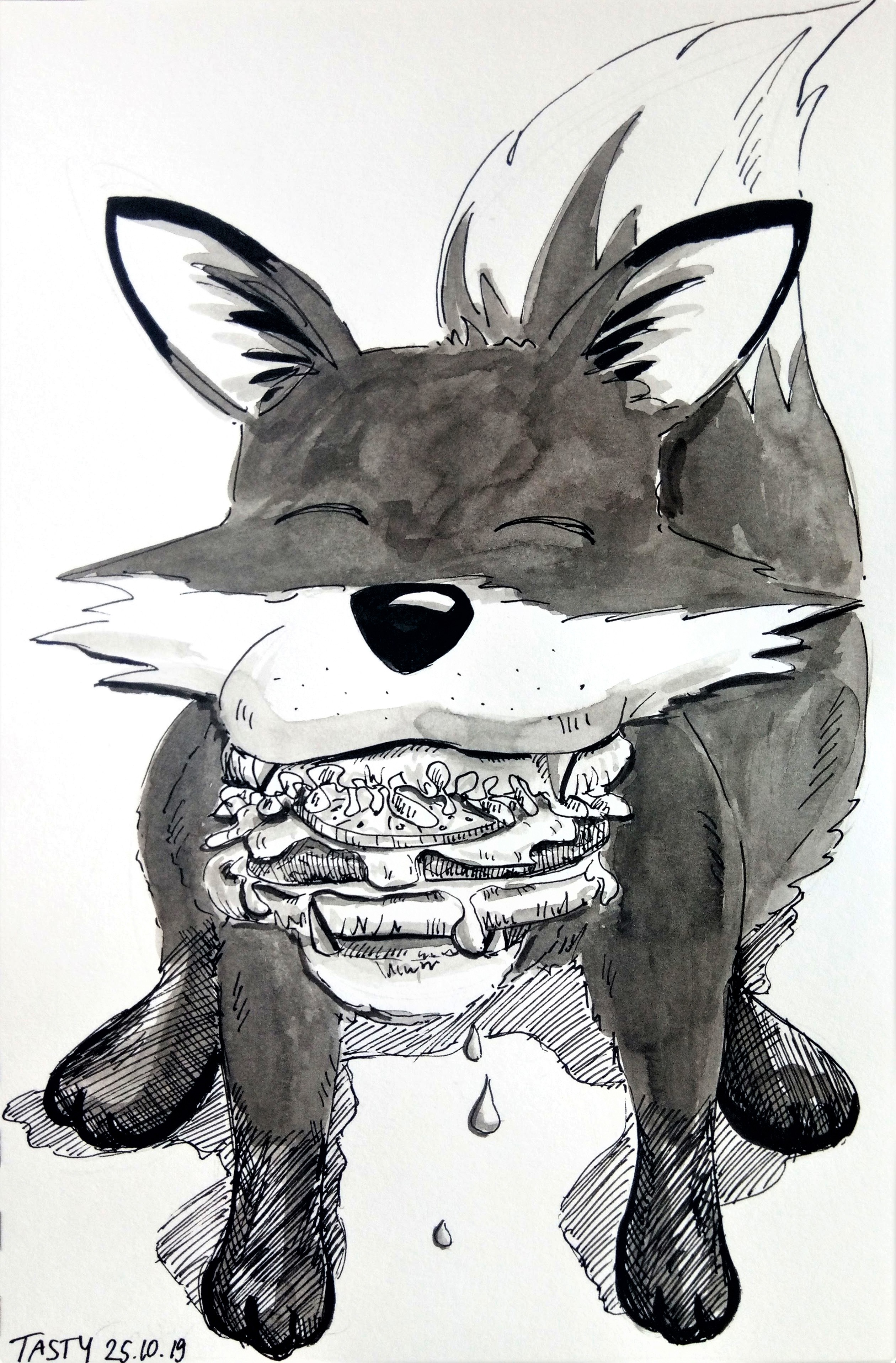 191025 Inktober_Tasty_Melanie Franz