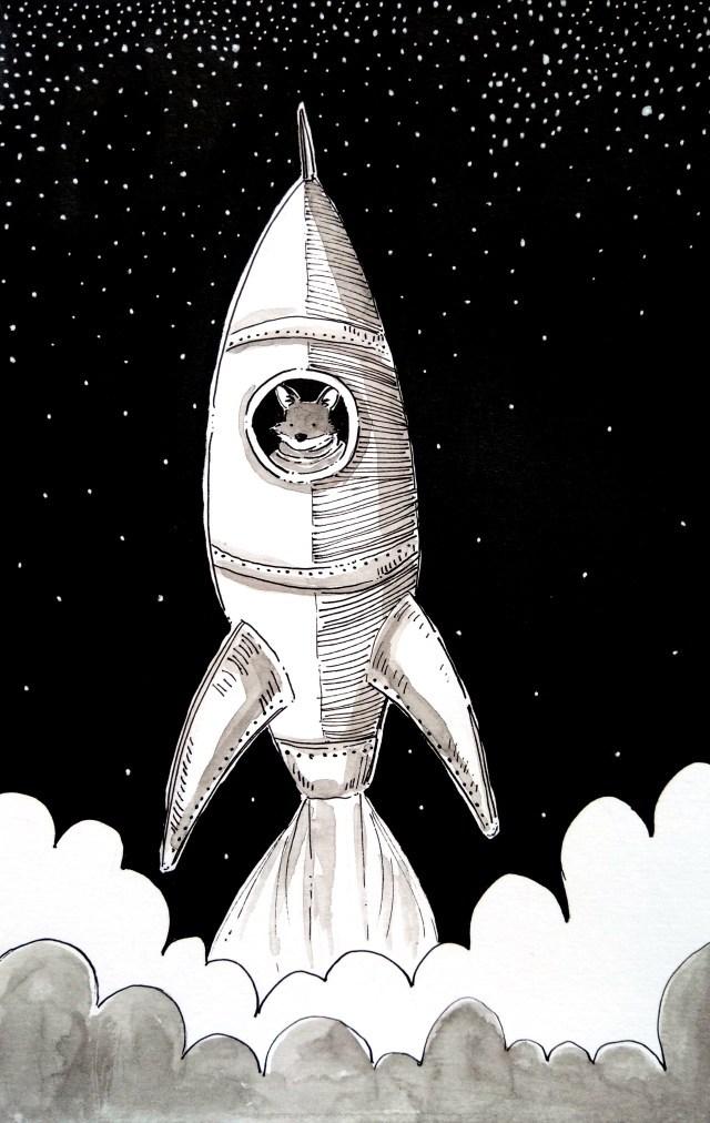 201016-inktober_rocket_Melanie Franz
