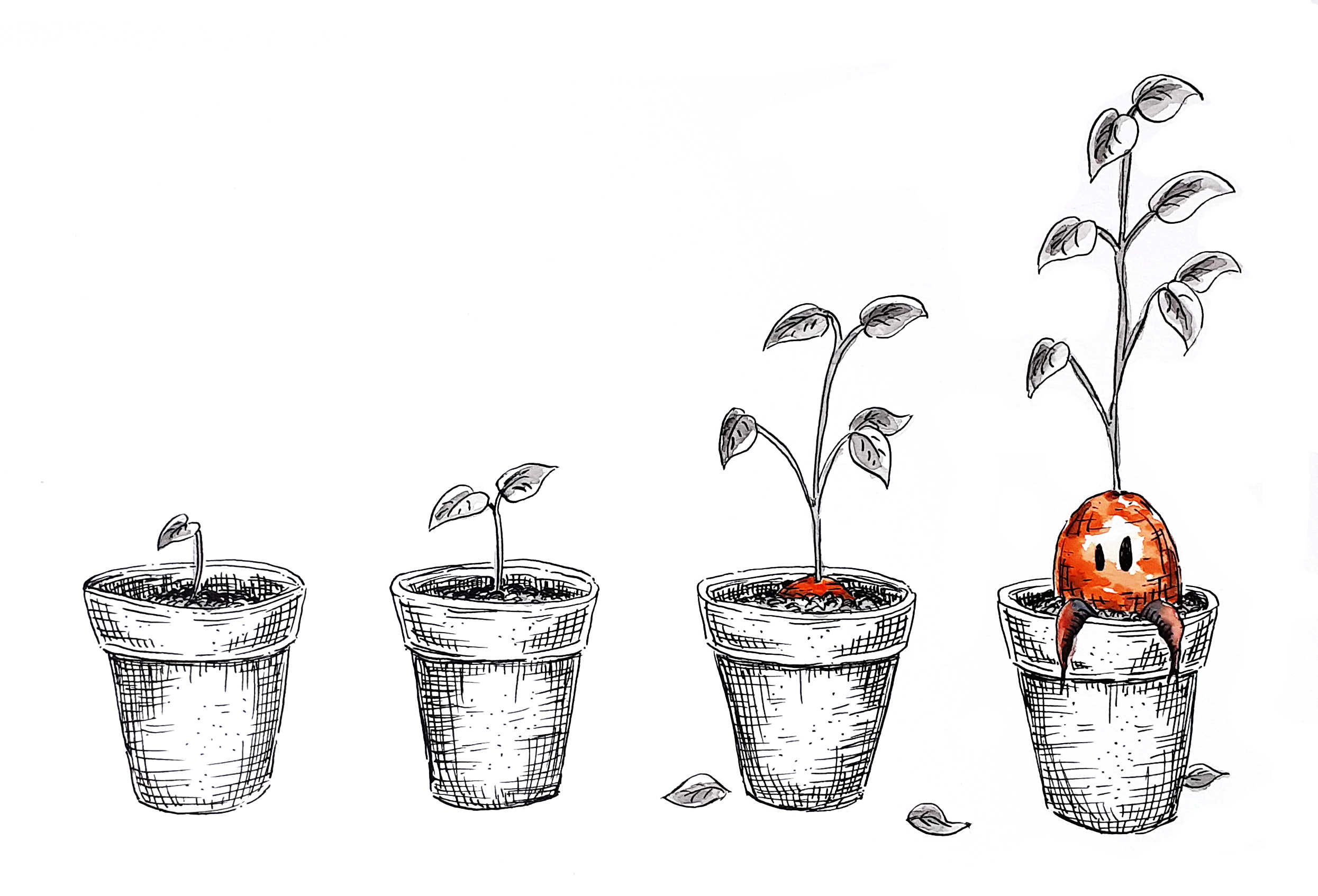 311020-inktober-sprout Melanie Franz