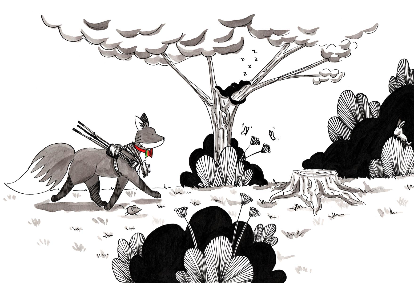 Forest Mr Fox_Melanie Franz