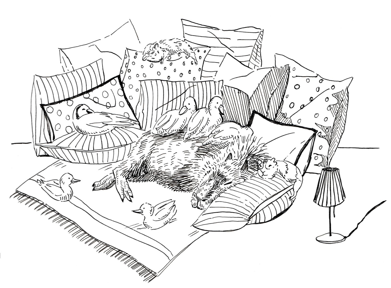 Capybara colouring book Melanie Franz