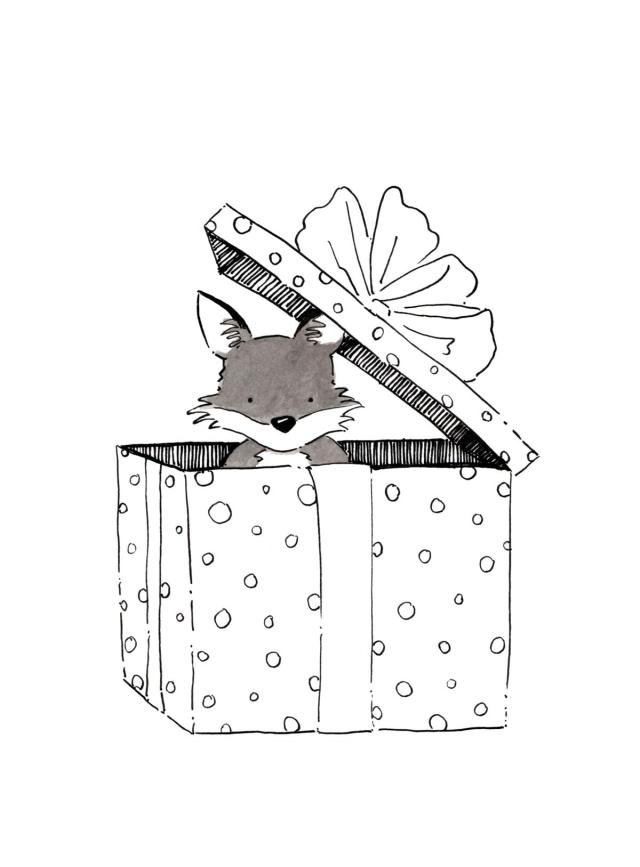 Mr Fox gift box _ Melanie Franz