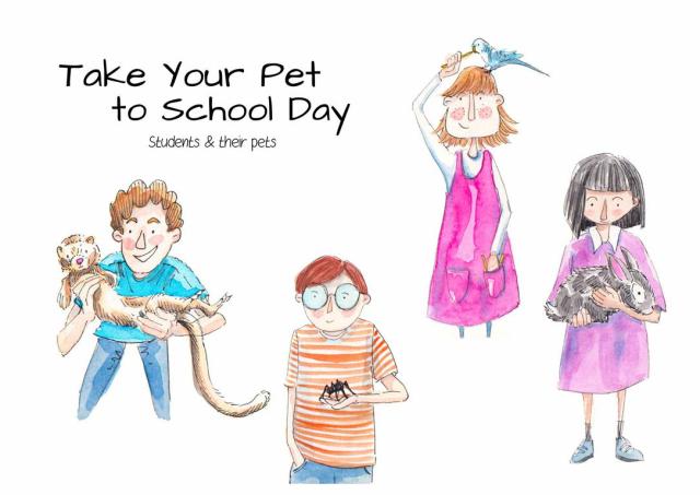 21 School kids pets character sheet _ Melanie Franz