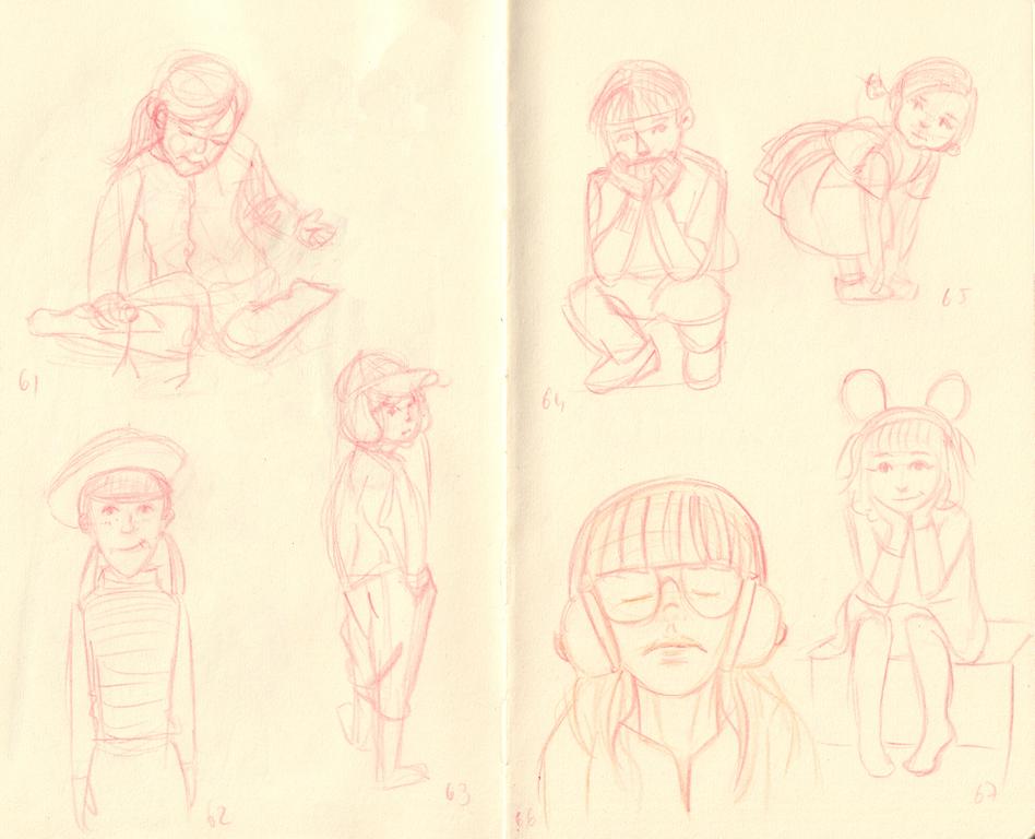 people sketches_Melanie Franz