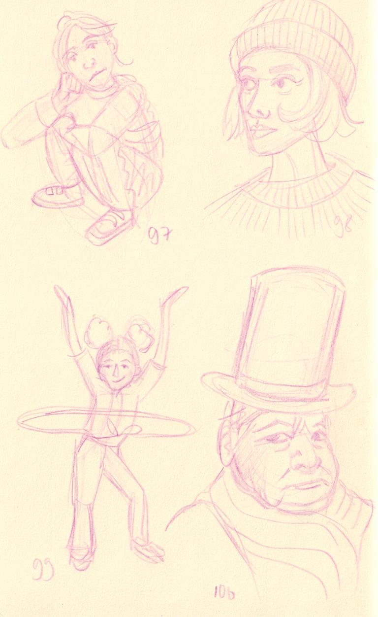 people sketches_Melanie Franz