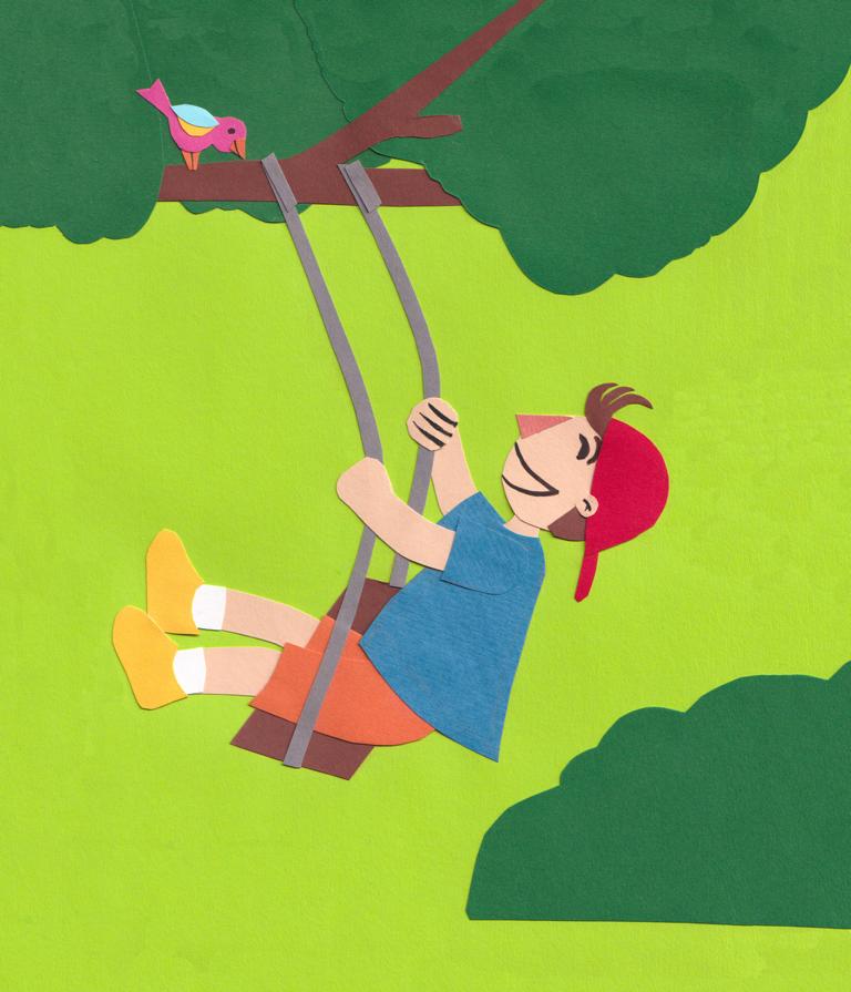 paper cut summer Melanie Franz
