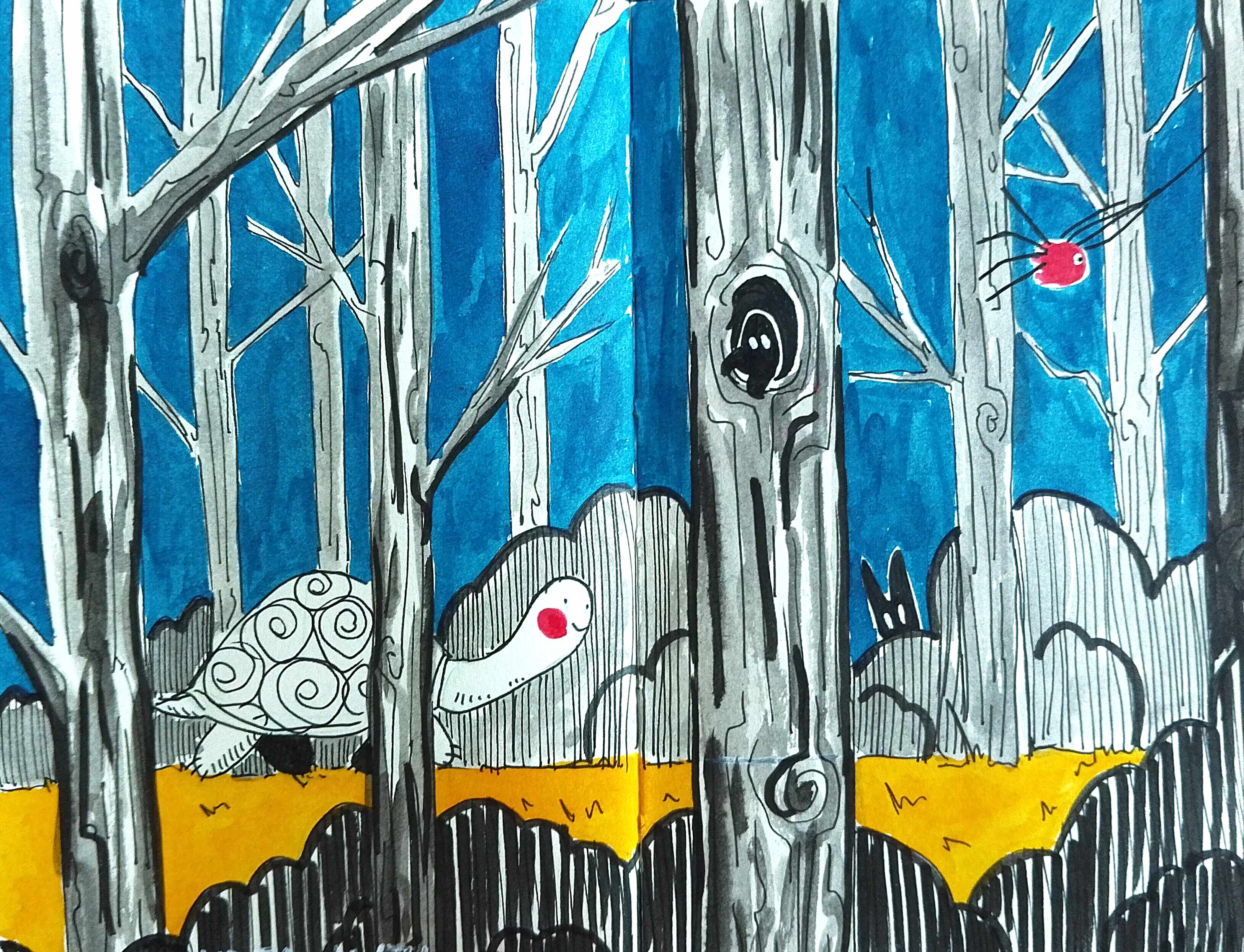 23_11-wander_Inktober_ Melanie Franz