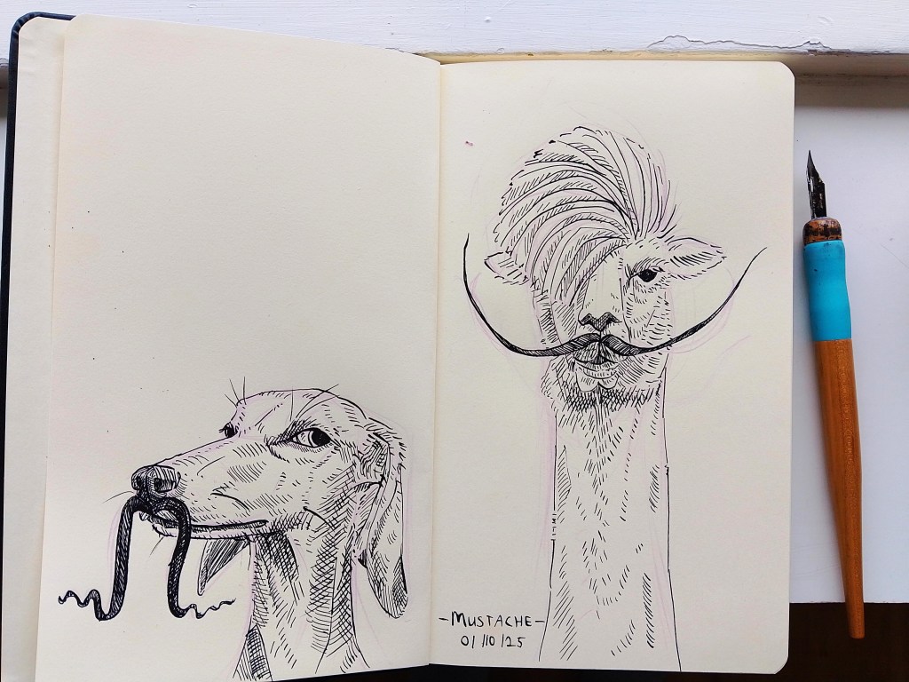 Inktober 2025 Melanie Franz