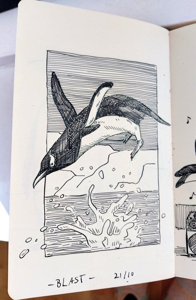 Inktober 2025 Melanie Franz