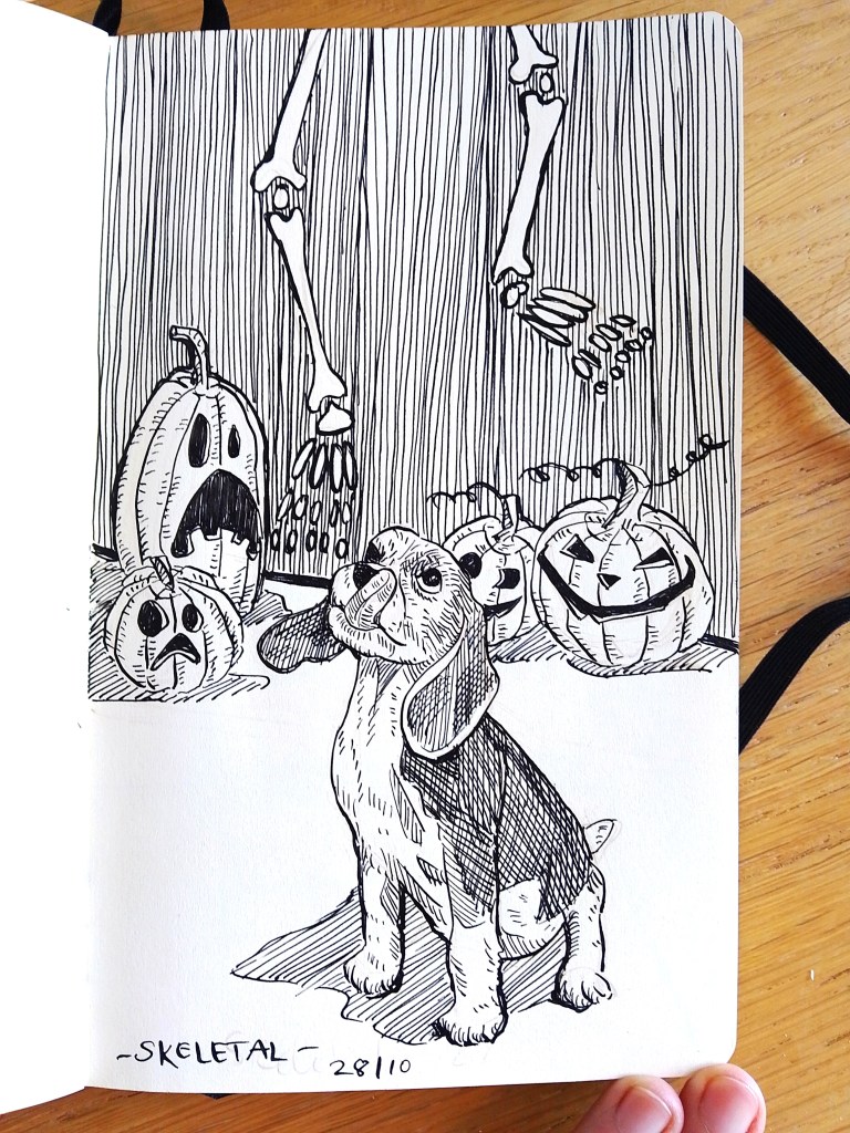 Inktober 2025 Melanie Franz