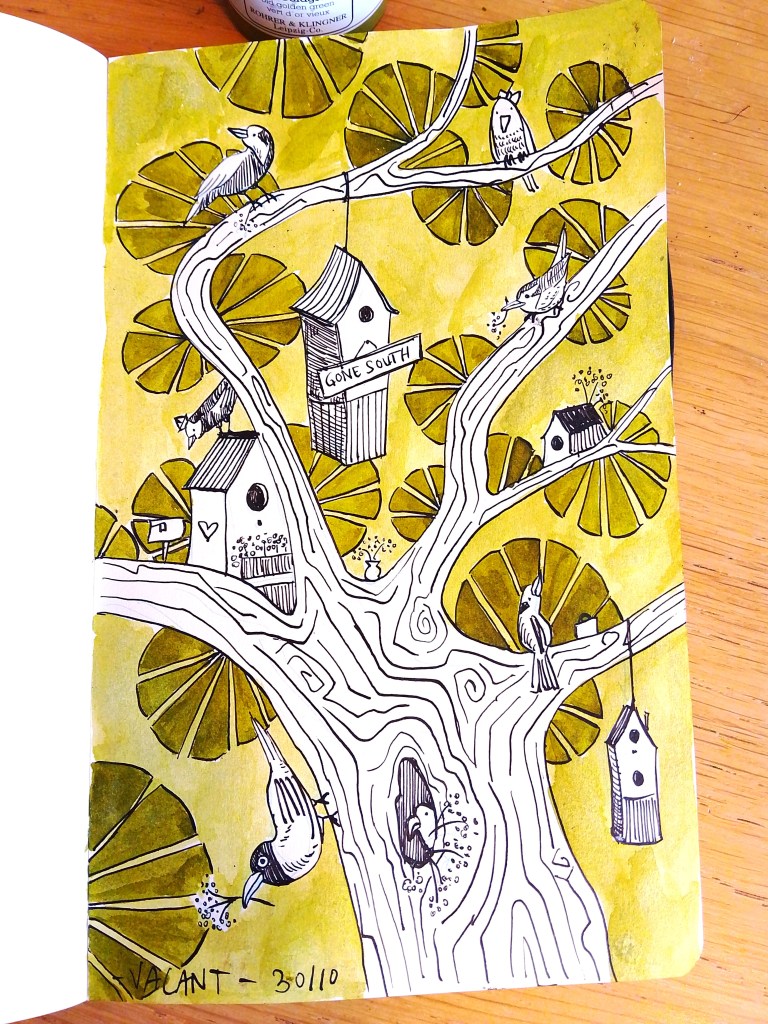 Inktober 2025 Melanie Franz