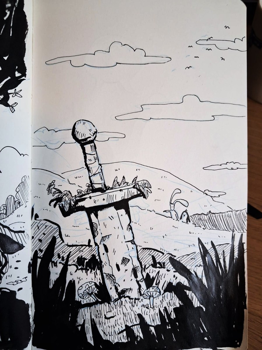 02 relic Inktober 2026 Melanie Franz